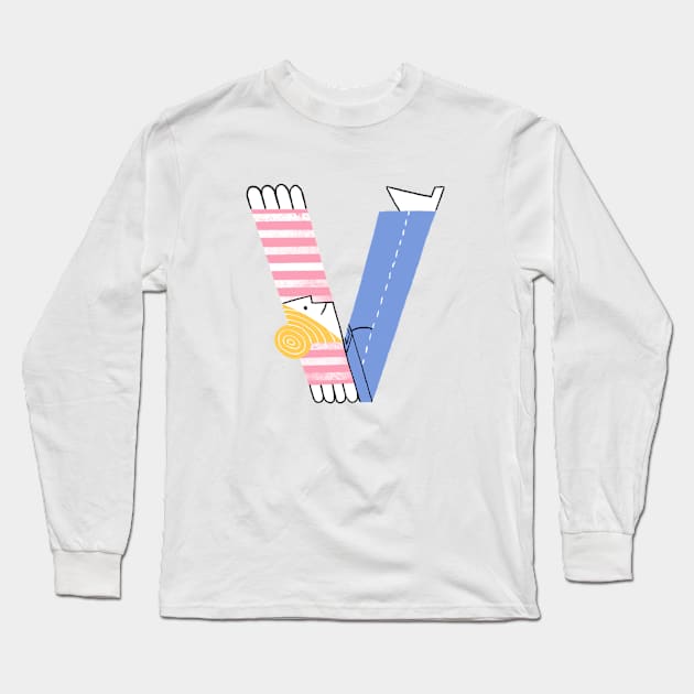 Fun ABC Long Sleeve T-Shirt by nataliaoro